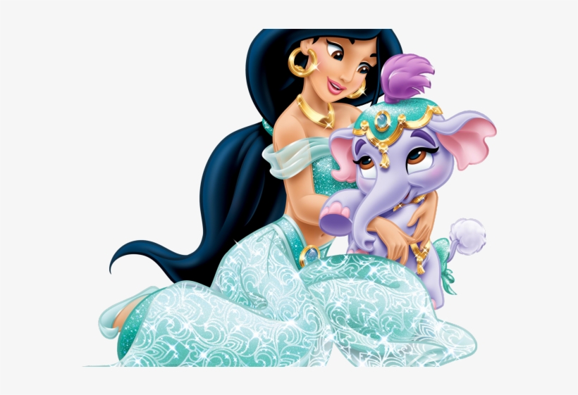 Princess Jasmine Clipart Princess And The Frog - Jasmine And Naomi Scott, transparent png #7921752