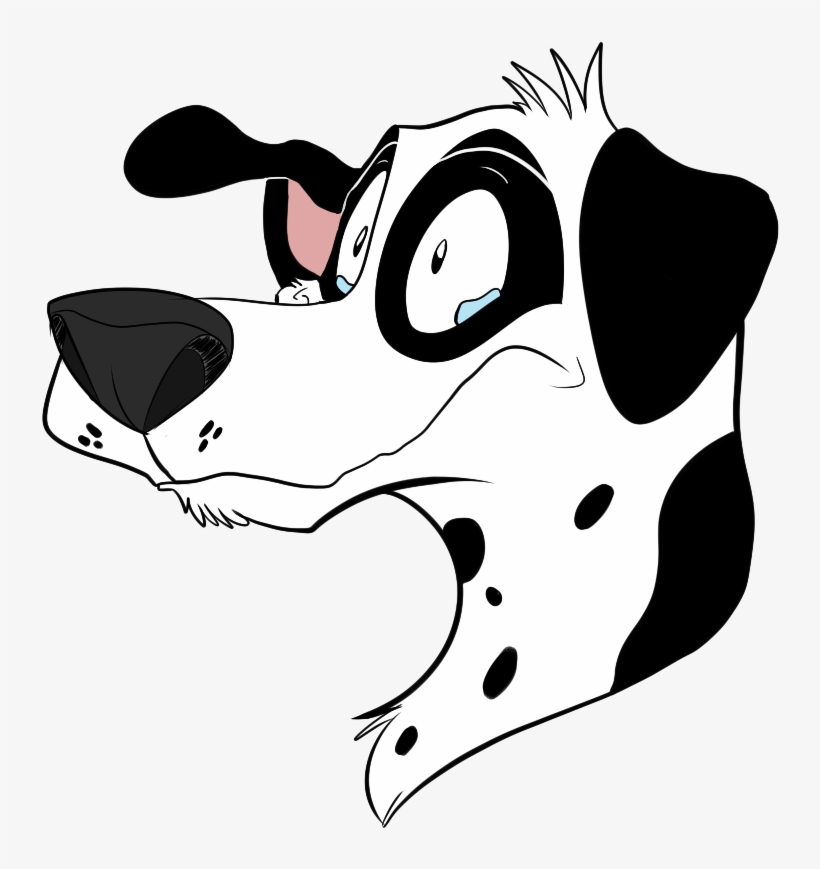 Dalmatian Sketch - Companion Dog, transparent png #7921937