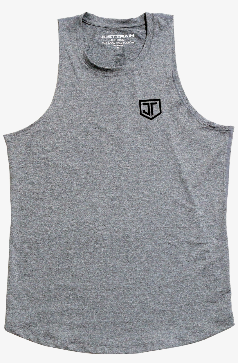 Jt Stamp Grey Men's Tank - Active Tank, transparent png #7922110
