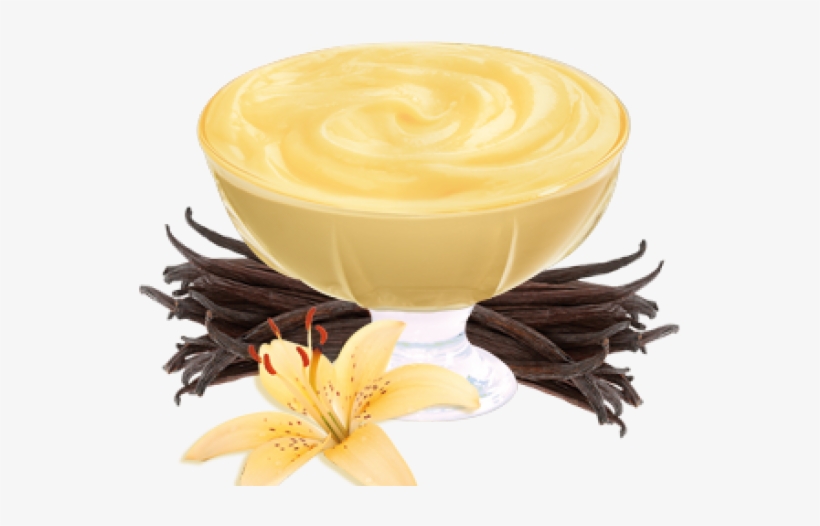 Vanilla Clipart Vanilla Pudding - K Boom Boom Custard, transparent png #7922329