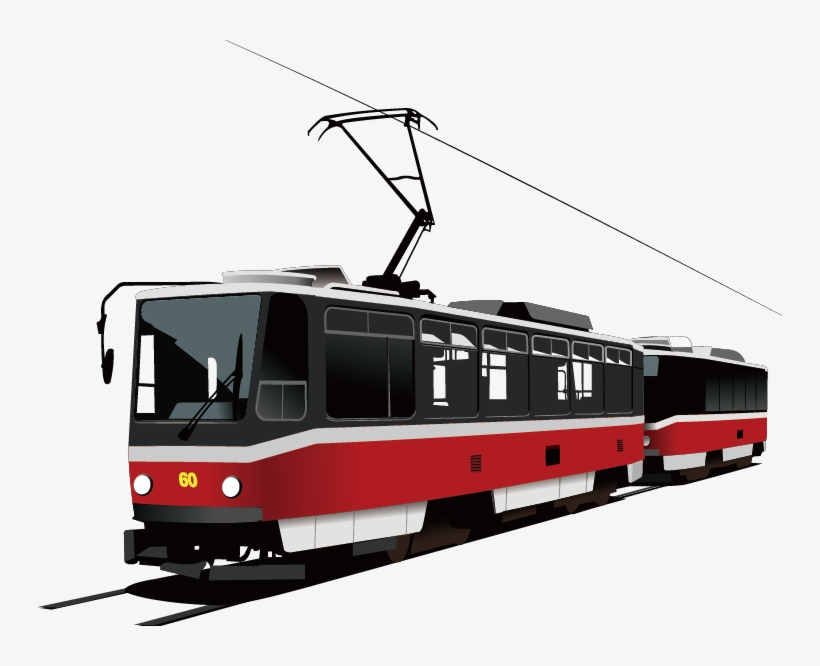 Trolleybus Png - Tram Png, transparent png #7922367
