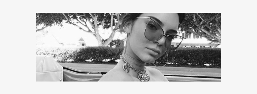 Óculos Com Lentes Coloridas - Kendall Jenner Selfie 2017, transparent png #7922871