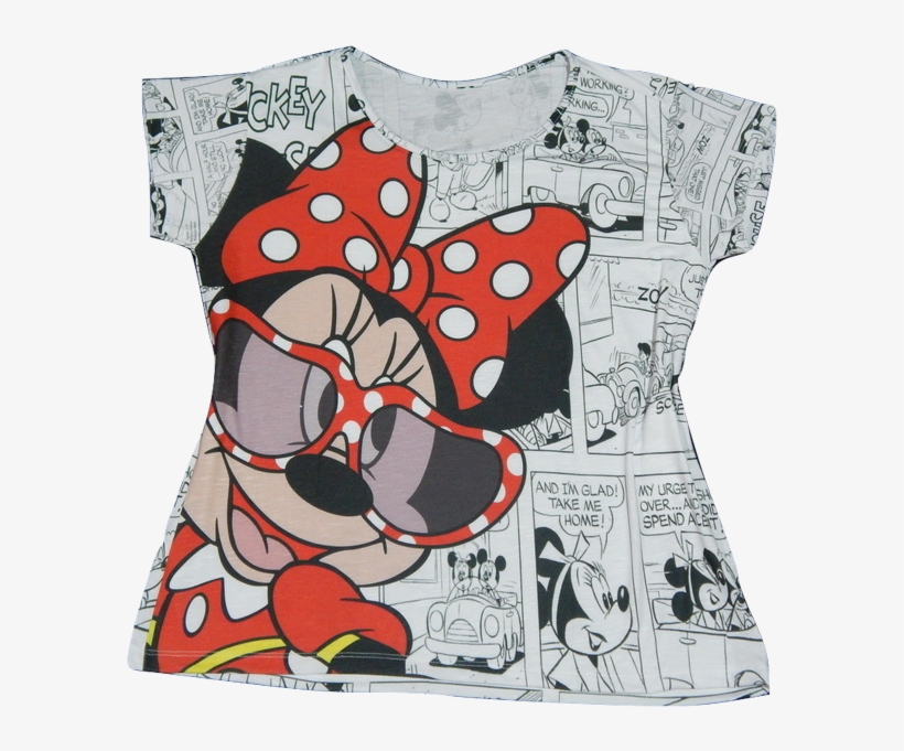 Minnie Óculos - Blusa Da Minnie Png, transparent png #7922975