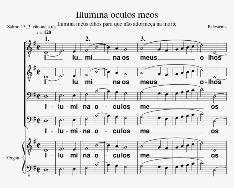 Illumina Oculos Meos Sheet Music For Clarinet, Cello, - Sheet Music, transparent png #7923023