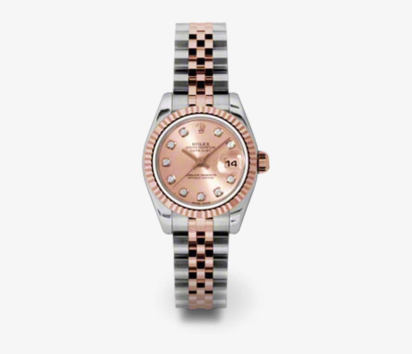 New Rolex Ladies New Style Datejust Watch - Date Just Ladies Two Tone, transparent png #7923276