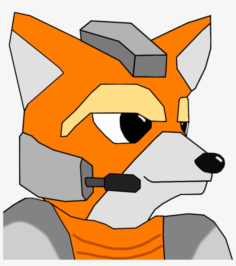 Starfox S Face Hd - Illustration, transparent png #7923797