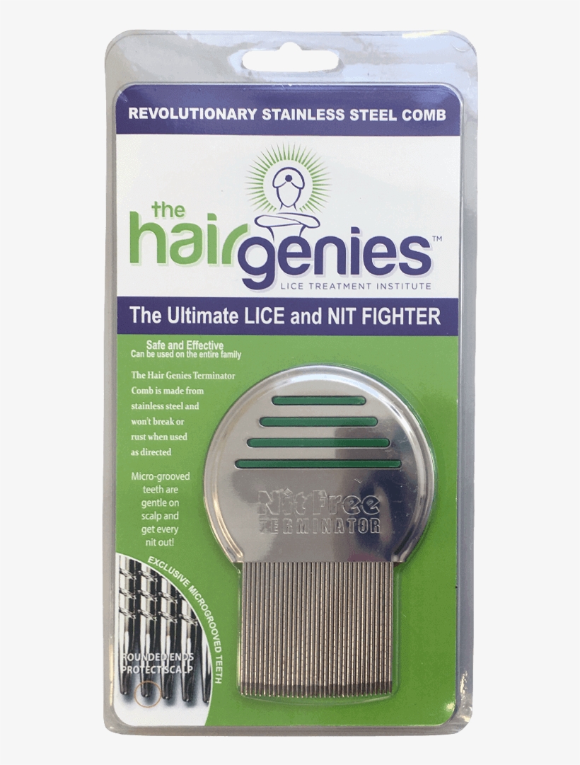 Hair Genies Terminator Comb - Brush, transparent png #7924375
