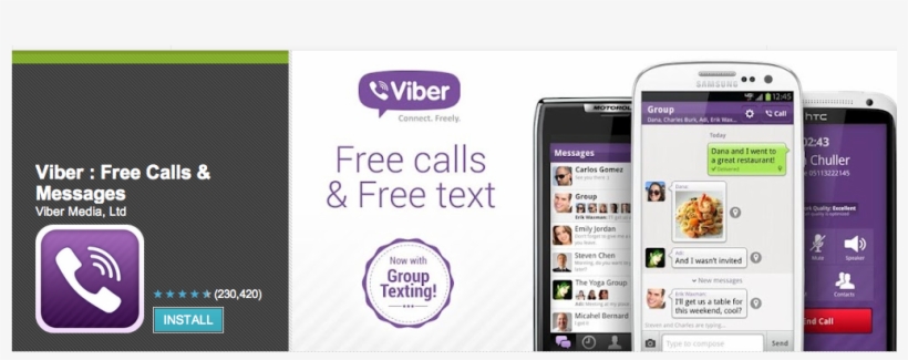 Skype Or Viber Or Whatsapp Or All Three - Viber Android Ios, transparent png #7924638