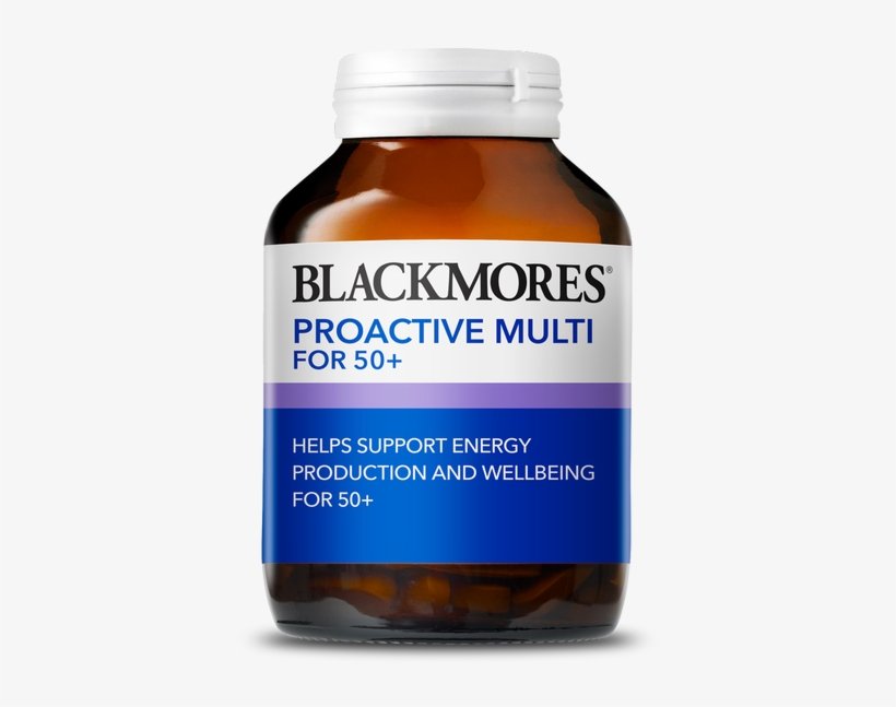 Multivitamin Blackmores For 50+, transparent png #7924822