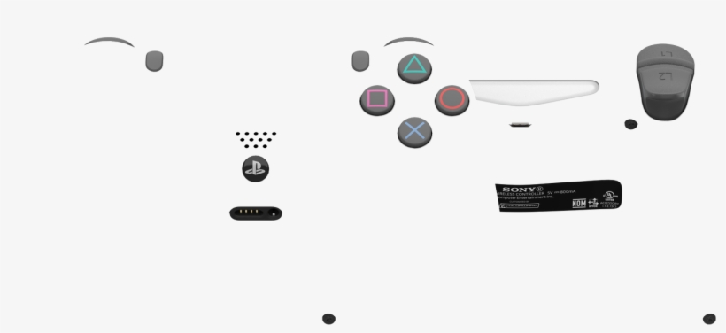 Dualshock 4 - Diagram, transparent png #7925132