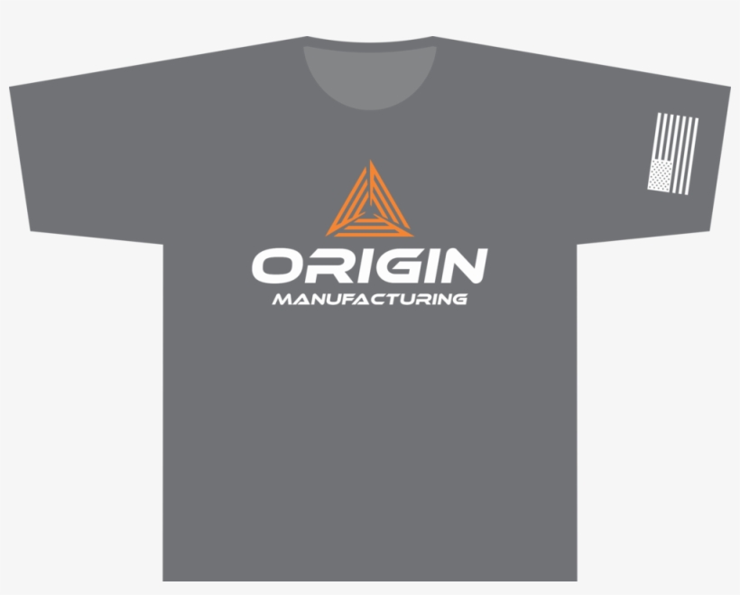 Origin Manufacturing Logo T-shirt - Red Bridge, transparent png #7925138