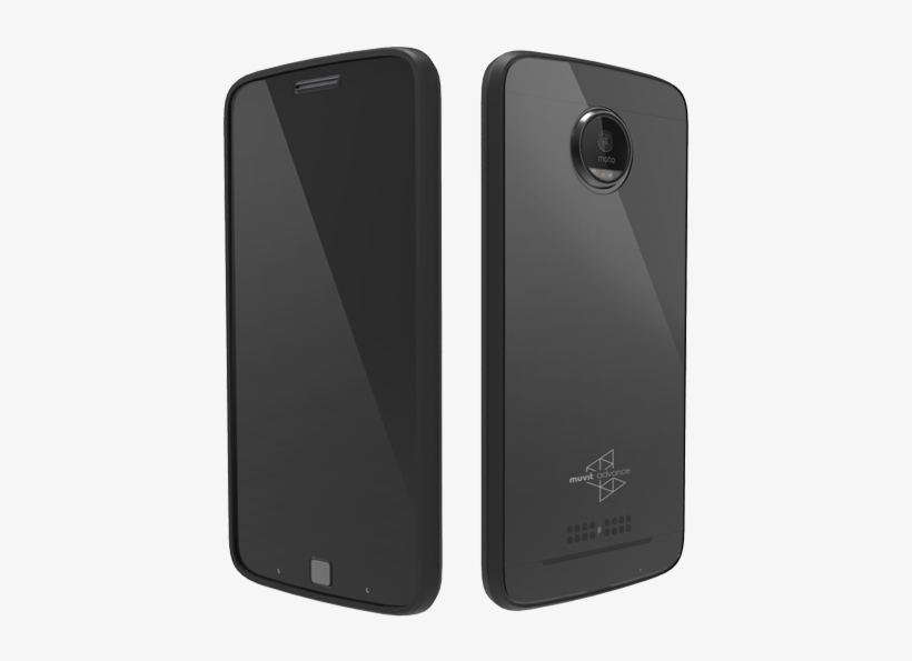 Crystal Bump Black For Moto Z - Tecno Phone With Fingerprint, transparent png #7925139