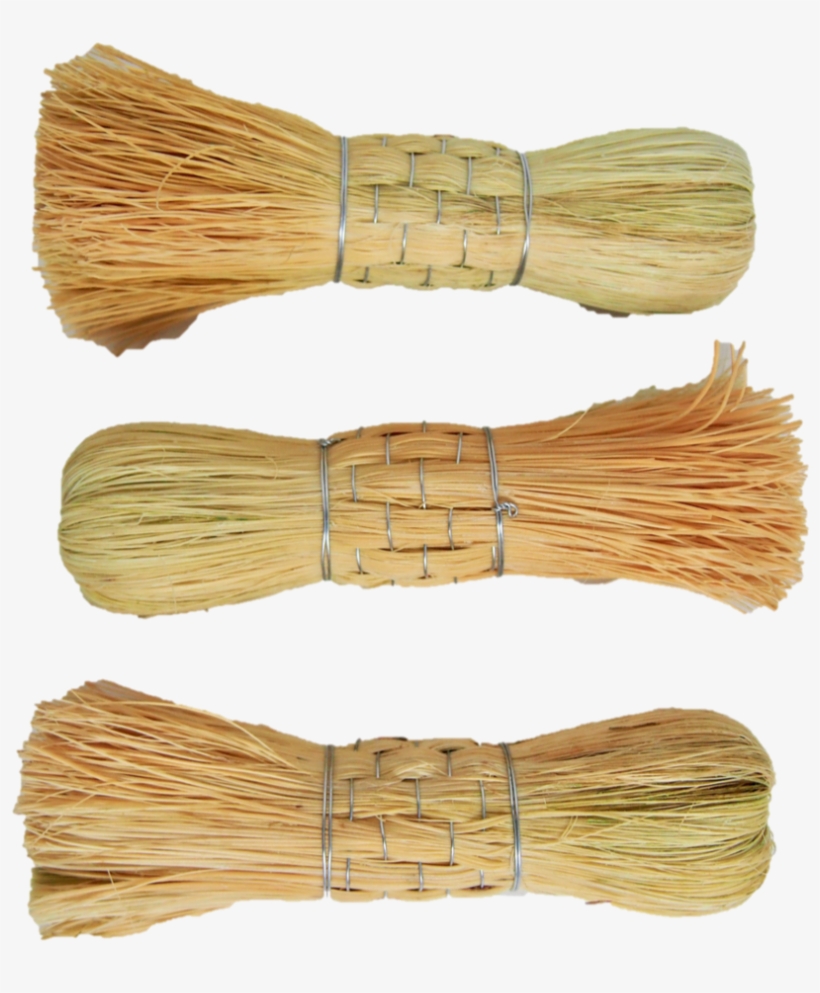 Loom Imports -straw Scrub Brushes - Wood, transparent png #7925259
