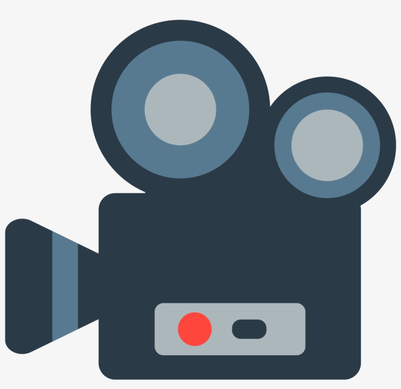 Open - Camara De Video Emoji, transparent png #7925341