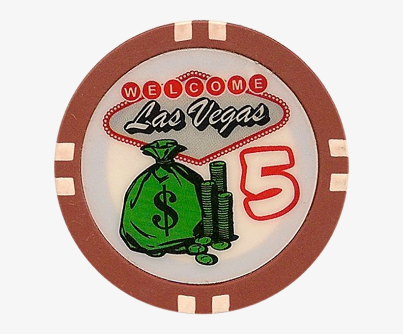 Las Vegas 8 Stripe Chips - Vegas Poker Chips, transparent png #7927409
