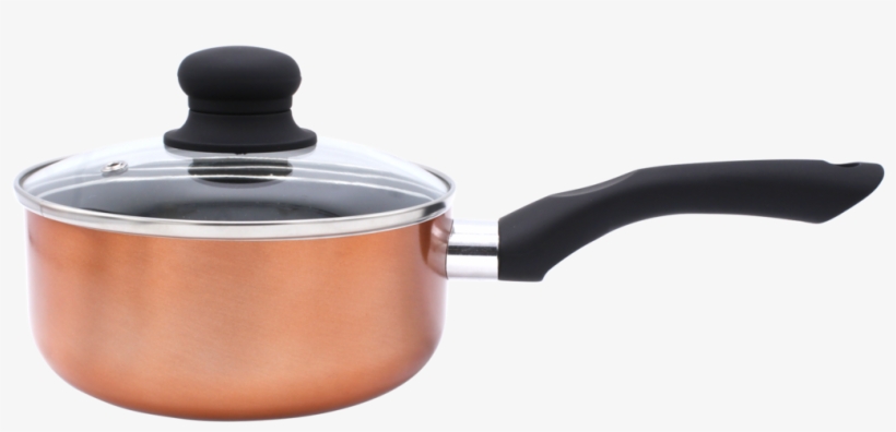 7 Pc Cookware Set Marble Coating - Lid, transparent png #7927413