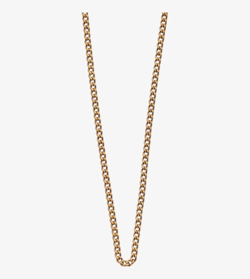 Kirstin Ash Yellow Gold Plain Chain - Chain, transparent png #7927453