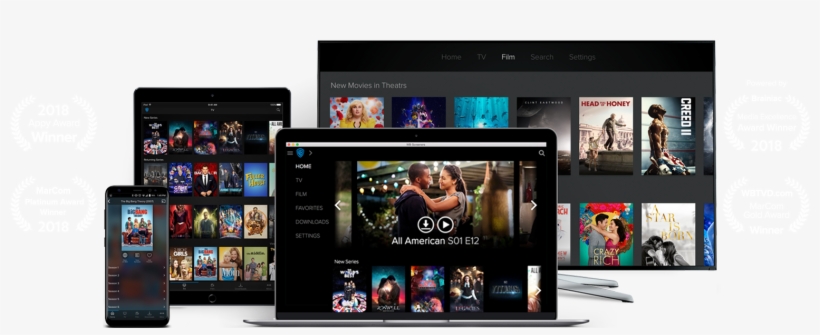 Wb Television Distribution - Led-backlit Lcd Display, transparent png #7927767