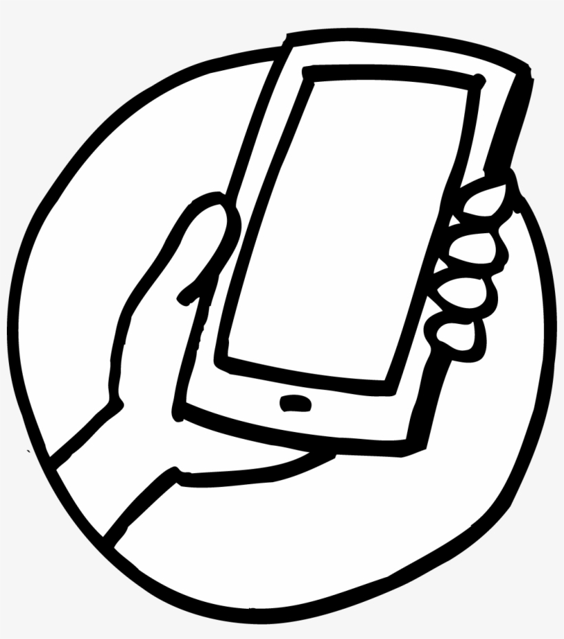 Idaho Suicide Prevention Hotline To Launch Texting - Phone Drawing Png, transparent png #7927888