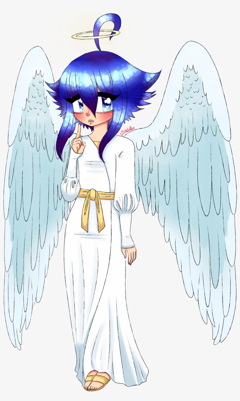 Oc Original Character Angel Angel Boy Anime Cute Kawaii - Angel, transparent png #7928363