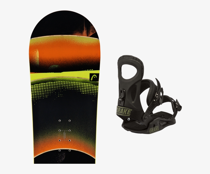 Head True 2016 Drake King Black - Апарати За Сноуборд, transparent png #7928796