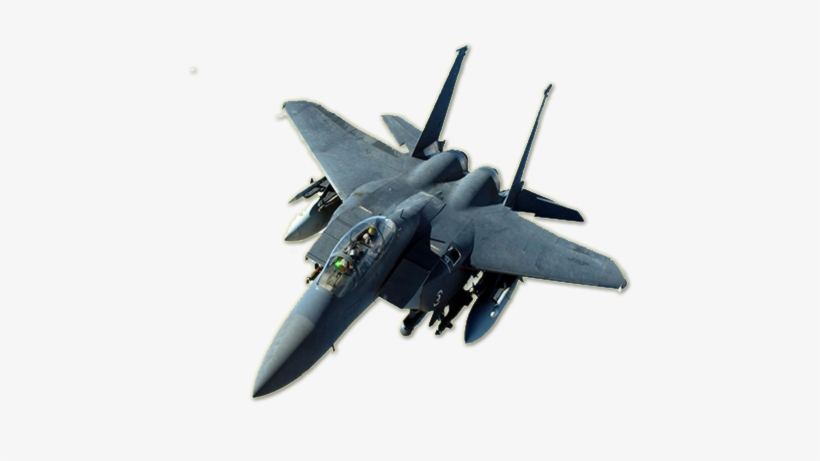Avion Con Mascara De Capa - F 15 Eagle, transparent png #7929030