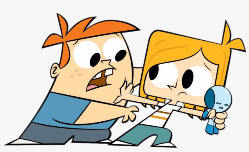 Free Png Download Gus Trying To Take Robot Doll Clipart - Tommy And Robotboy, transparent png #7929567