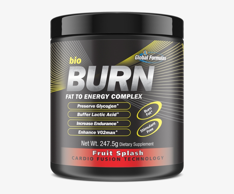 Bioburn Fruit Splash - Caffeinated Drink, transparent png #7930091