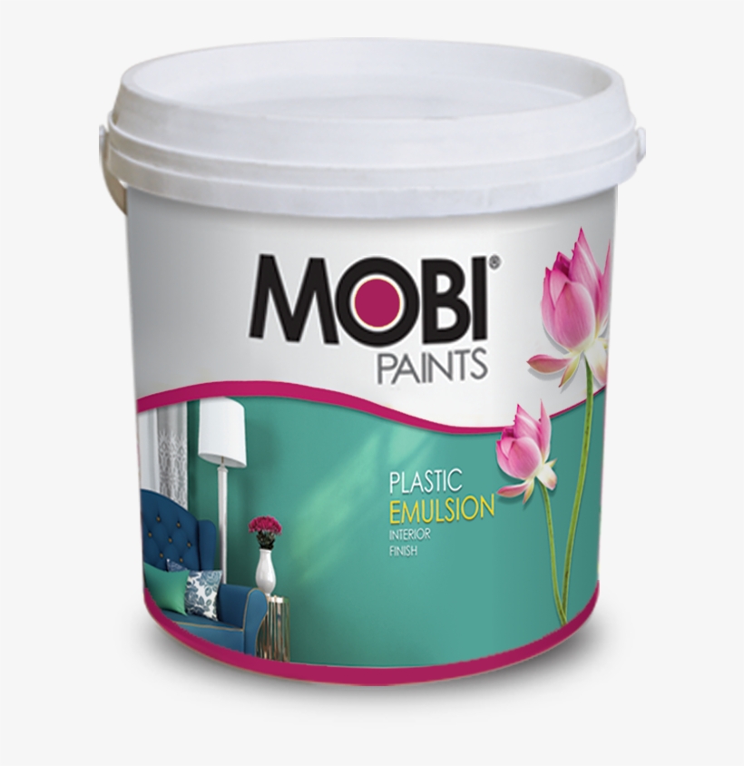 Mobi Plastic Emulsion - Mobi Paints, transparent png #7930216