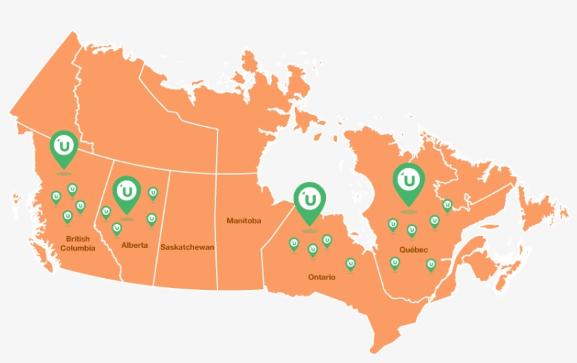 Map-dishwasher - Canada Is Tidal Energy Used, transparent png #7930408