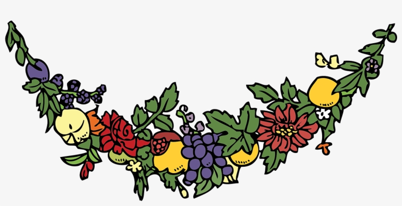 Flower Garlands Clip Art, transparent png #7930520