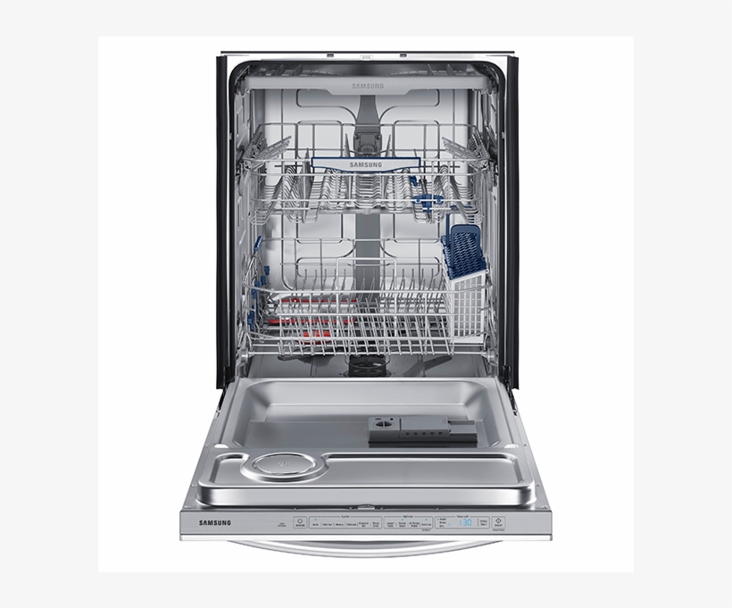 Top Control Dishwasher With Stormwash - Samsung Dw80k7050us, transparent png #7930546
