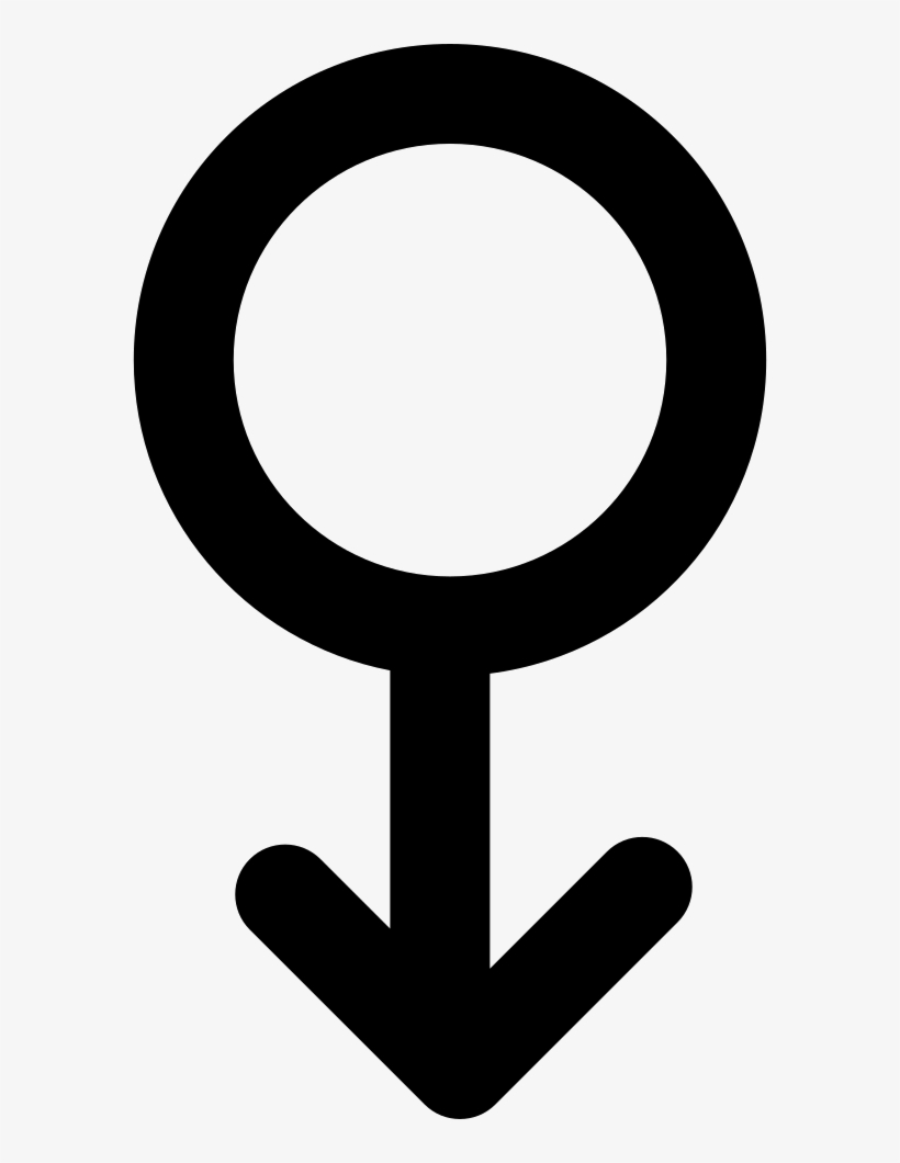 Circle With Arrow Symbol - Symbol, transparent png #7930638