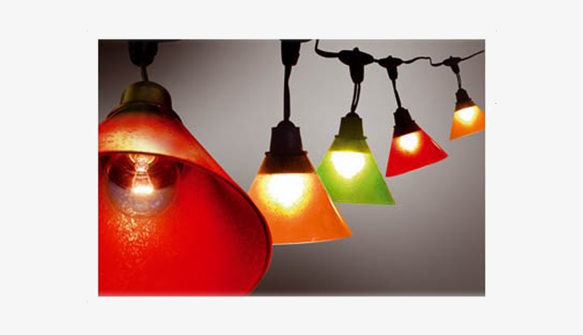 Guirlande Ampoules C Nes Plastiques Multicolores Http - Lampshade, transparent png #7930923