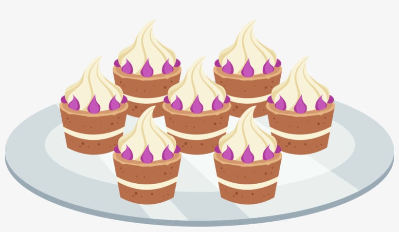 1280 X 681 6 - Plate Of Cupcakes Clipart, transparent png #7931402