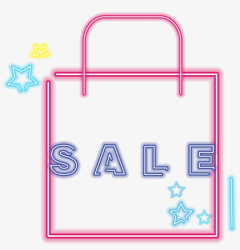 Shopping Bag Border Element Png And Vector Image, transparent png #7931580