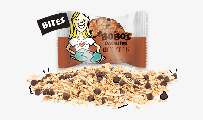 Original With Chocolate Chips Oat Bites - Breakfast Cereal, transparent png #7931622