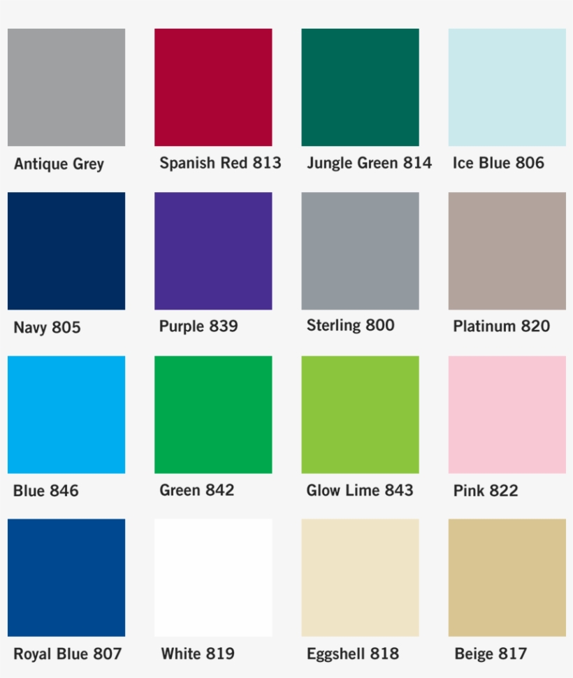 Velcro® Board Colour Samples - Queen Anne Color Palette, transparent png #7931657