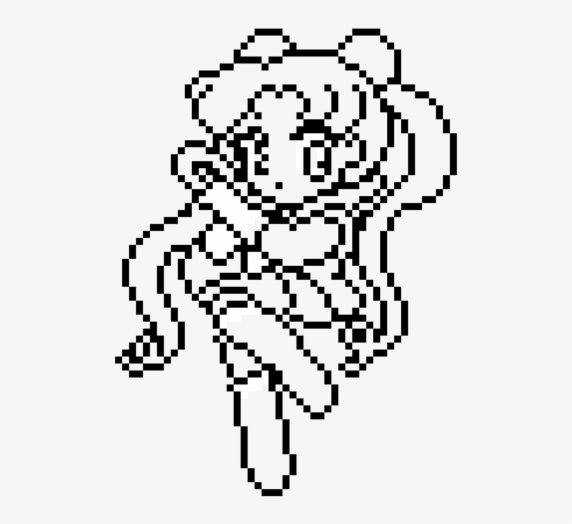 Sailor Moon - Pixel Art Sailor Moon, transparent png #7932001