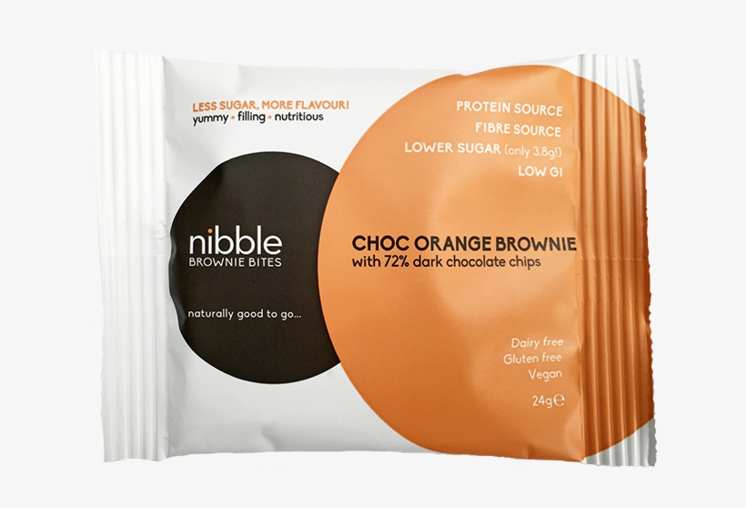 Choc Orange Brownie - Circle, transparent png #7932216