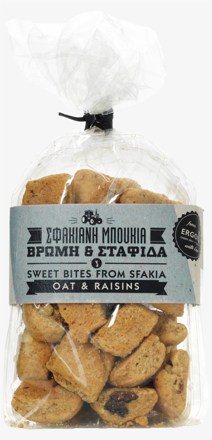 Sweet Bites Oat & Raisins 240gr - Sliced Bread, transparent png #7933005