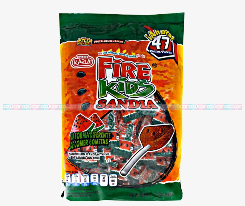 Karla Fire Kids Sandia 18/47 Dulces Karla - Vermicelli, transparent png #7933329
