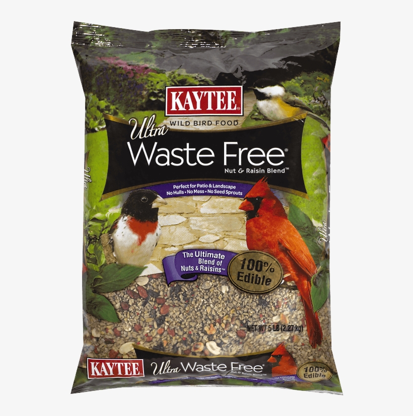 Kaytee Waste Free Nut And Raisin Blend - Canary, transparent png #7933746