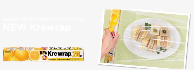 Japan's First Household Cling Wrap New Krewrap - Flyer, transparent png #7933951