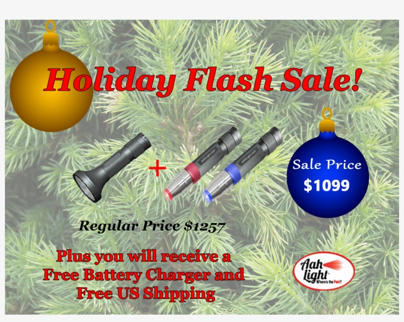 Aah Light Sale, Red Light Therapy, Photonic Therapy - Christmas Tree, transparent png #7934415