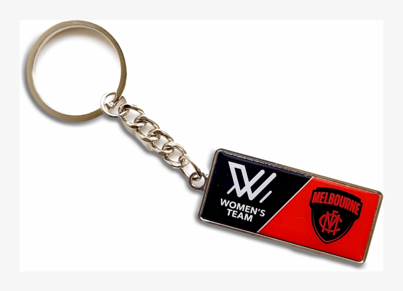 Melbourne Demons Aflw Logo Keyring - Melbourne Football Club, transparent png #7935252