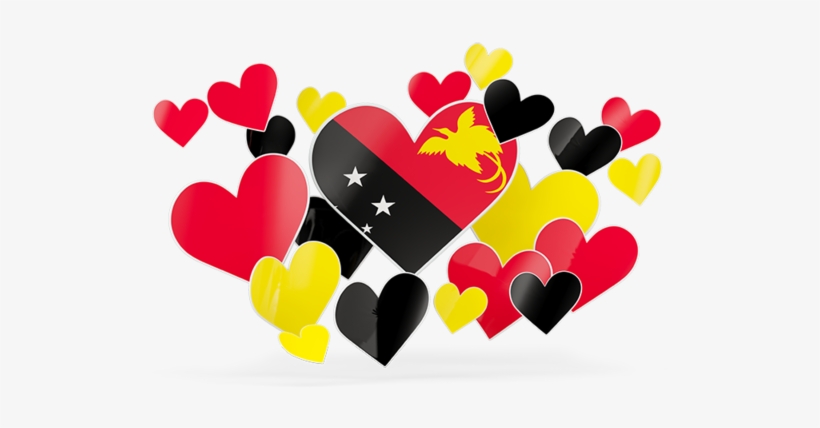 Papua New Guinea Flag, transparent png #7935529