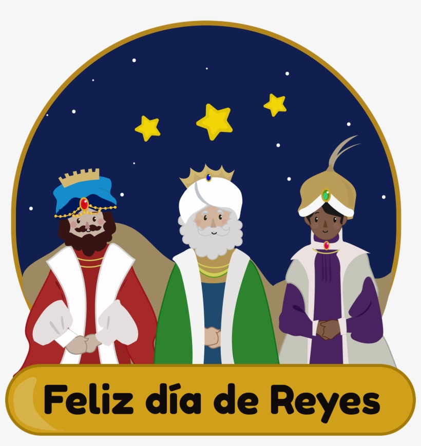 Reyes Magos Kawaii - Feliz Dia De Reyes Magos Kawaii, transparent png #7936331
