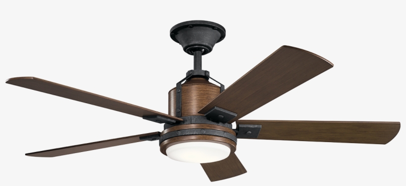 52 Inch Colerne Ceiling Fan Dbk - Kichler Fan Colerne, transparent png #7937019