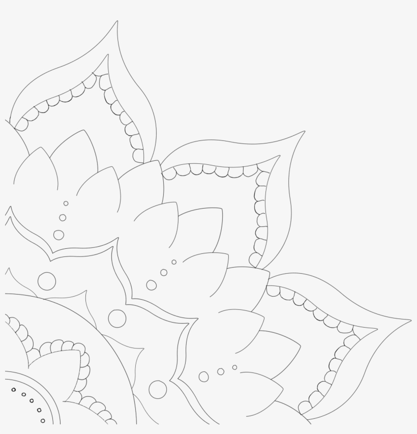 Mandala By Lauren Hill Images Pinterest And - Line Art, transparent png #7937067